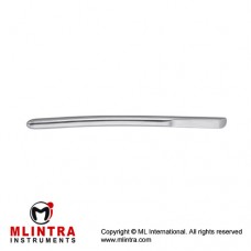 Hegar Uterine Dilator Single Ended Brass - Chrome Plated, 18.5 cm - 7 1/4" Diameter 18.0 mm Ø